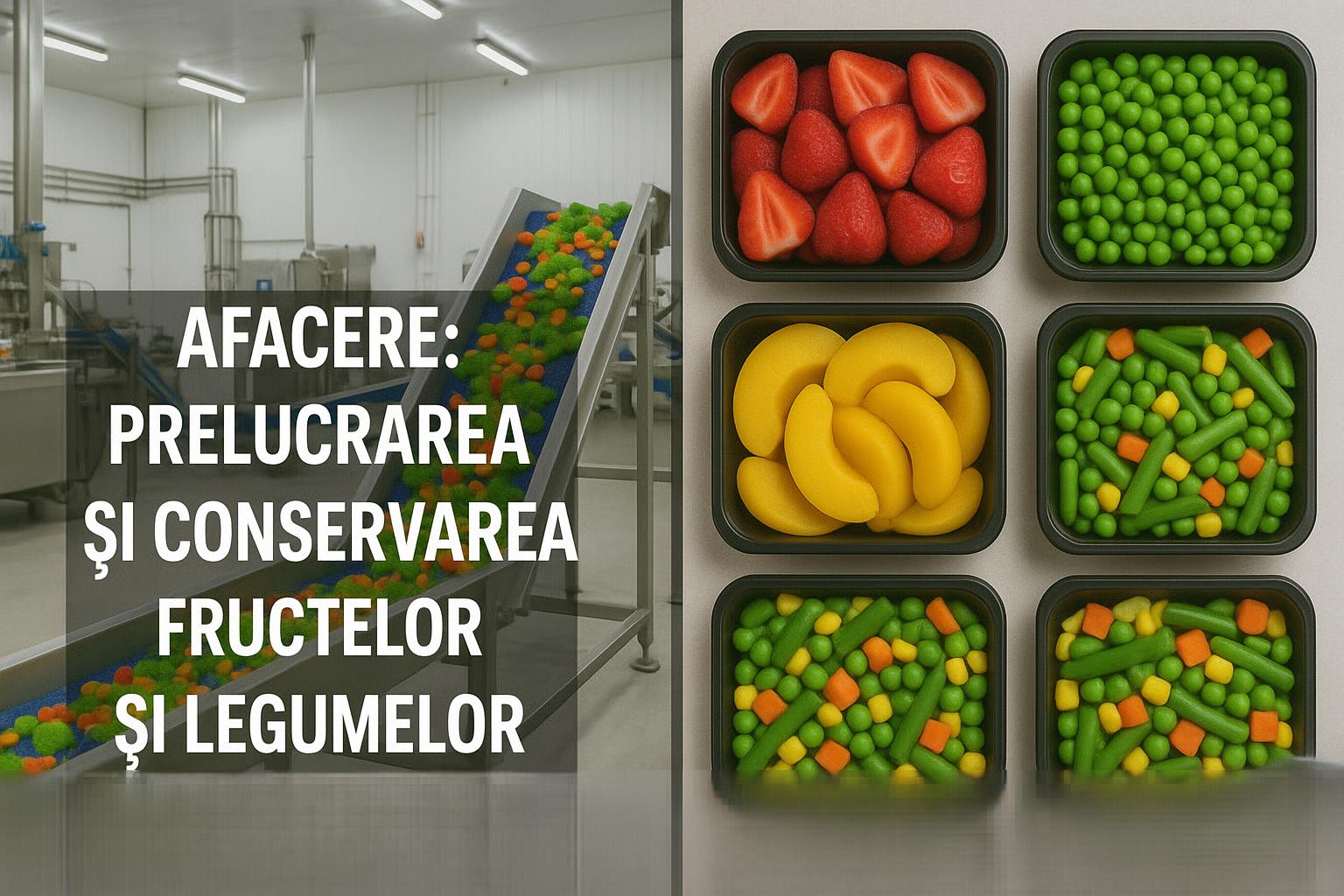 Prelucrarea și Conservarea Fructelor și Legumelor