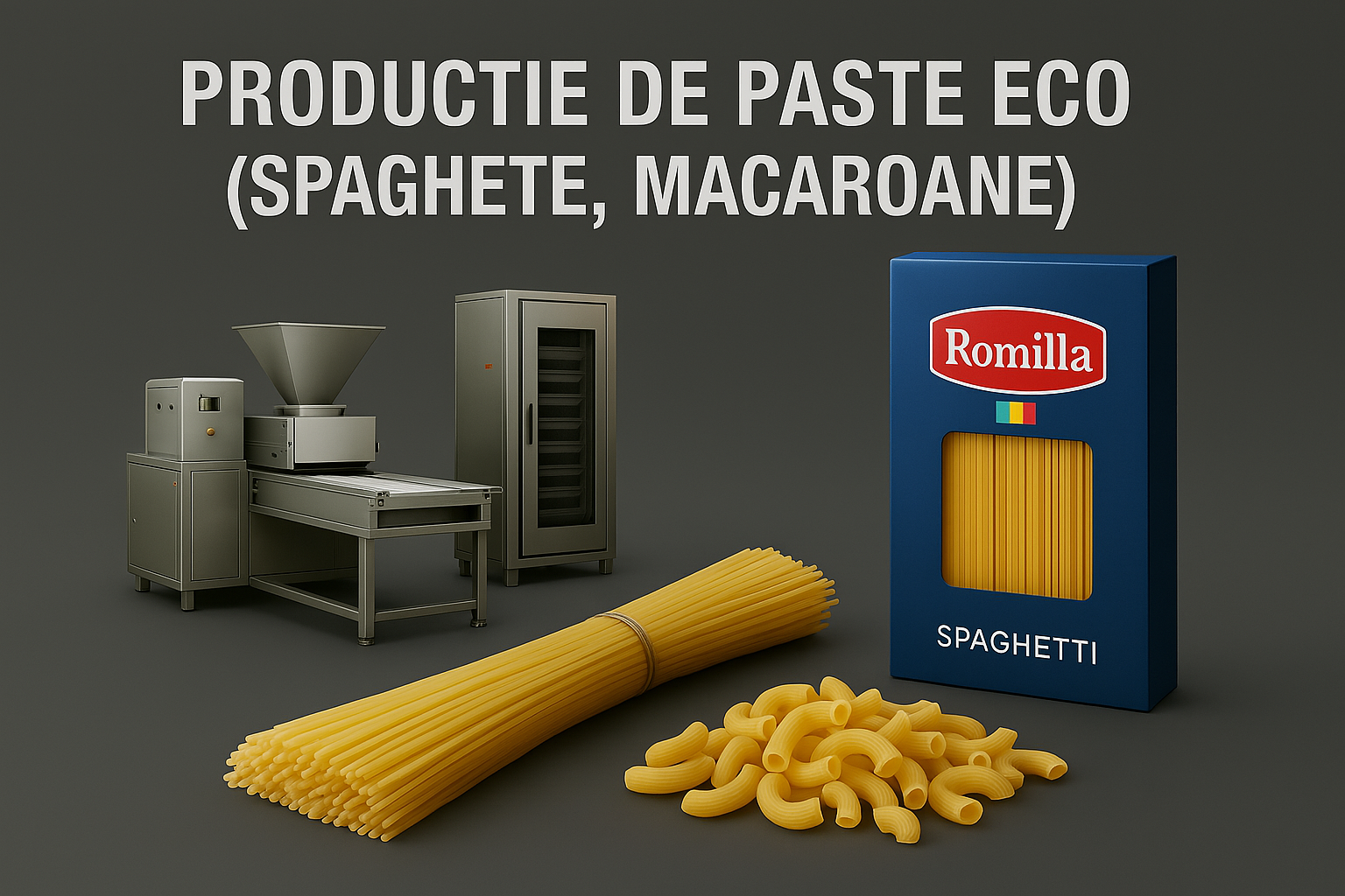Franciza de management  Proiect ROMILLA - Paste Artizanale Bio